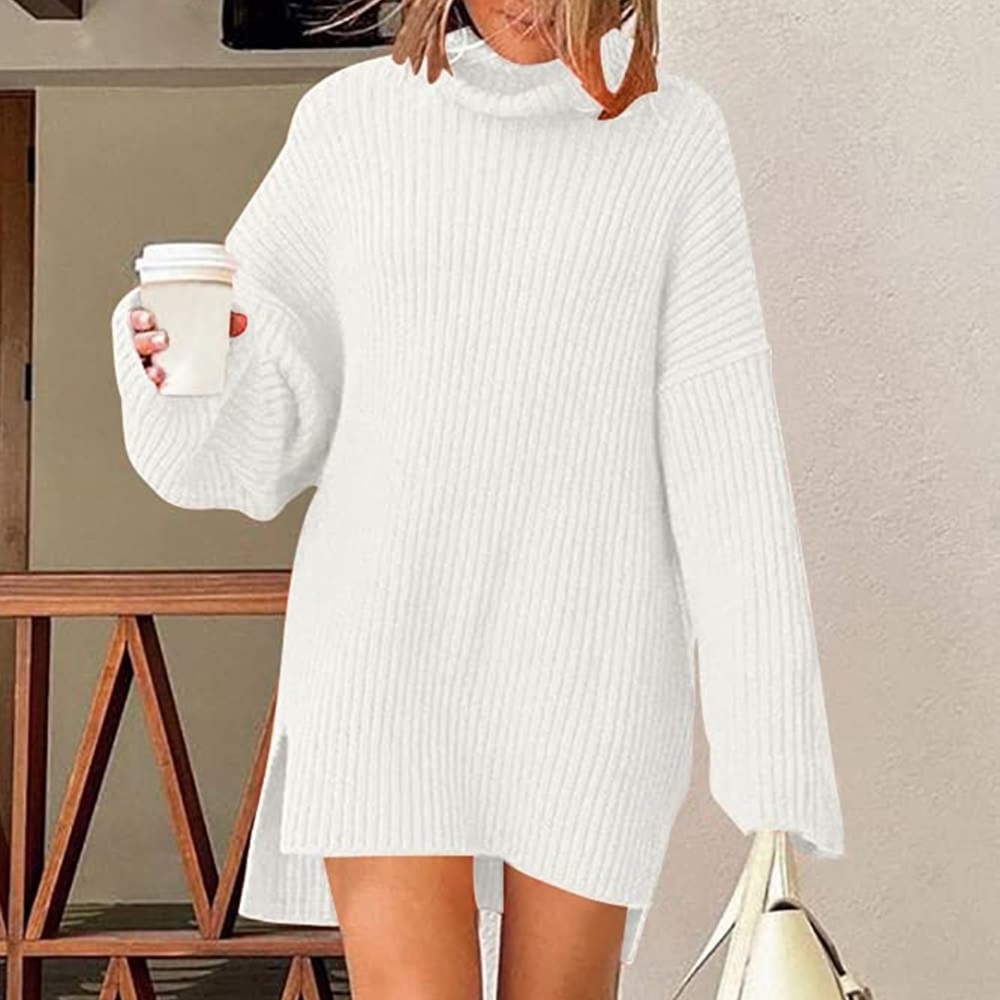 White Sweater Dress